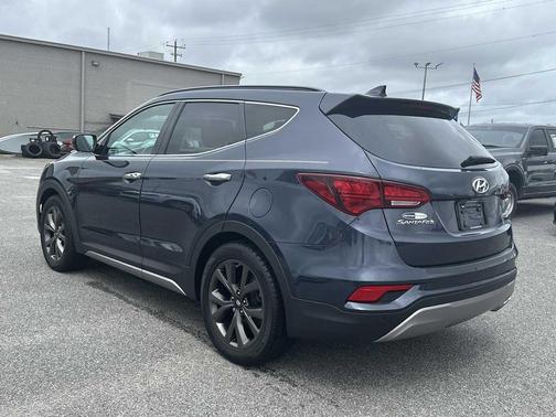 Marlin Blue 2017 Hyundai Santa Fe Sport 2.0L Turbo Ultimate