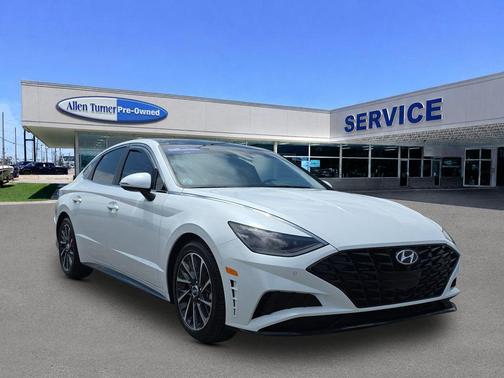 Quartz White 2021 Hyundai SONATA Limited