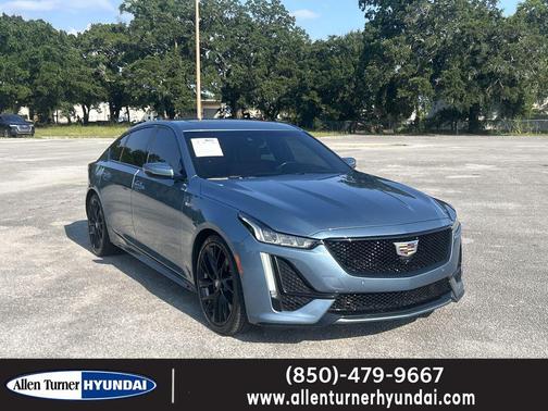 Midnight Steel Metallic 2023 Cadillac CT5-V V-Series