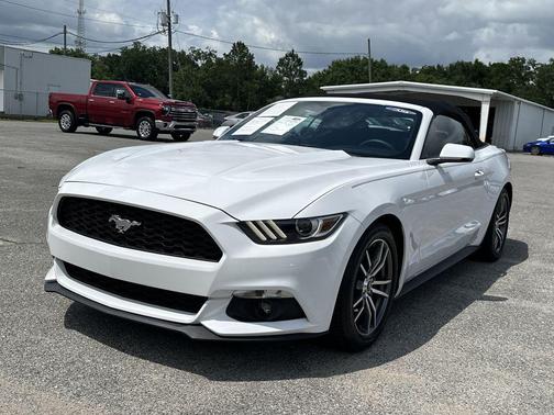 Oxford White 2016 Ford Mustang EcoBoost Premium