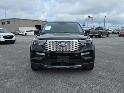 Agate Black Metallic 2020 Ford Explorer Platinum