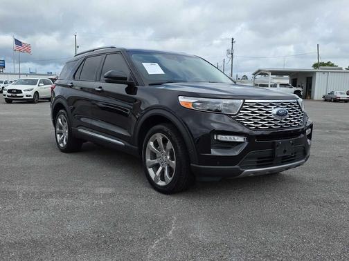 Agate Black Metallic 2020 Ford Explorer Platinum