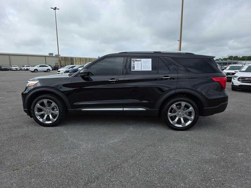 Agate Black Metallic 2020 Ford Explorer Platinum