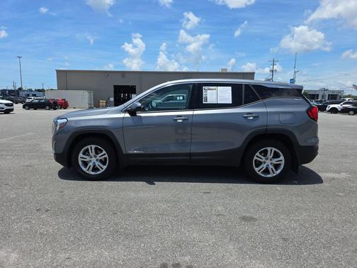 Satin Steel Metallic 2019 GMC Terrain SLE