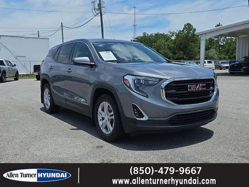 Satin Steel Metallic 2019 GMC Terrain SLE
