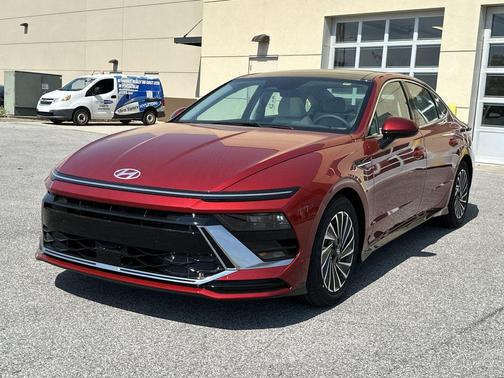 Ultimate Red 2026 Hyundai SONATA Hybrid SE