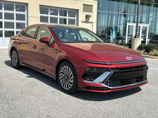 Ultimate Red 2026 Hyundai SONATA Hybrid SE