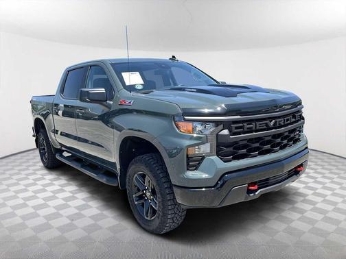 Cypress Gray 2025 Chevrolet Silverado 1500 Custom Trail Boss