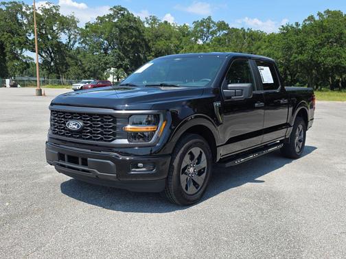 Agate Black Metallic 2025 Ford F-150 STX