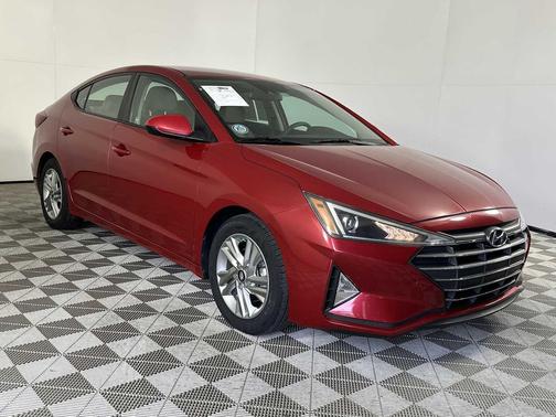 Scarlet Red Pearl 2020 Hyundai ELANTRA SEL