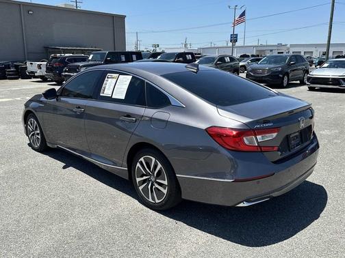 Modern Steel Metallic 2021 Honda Accord Hybrid EX-L