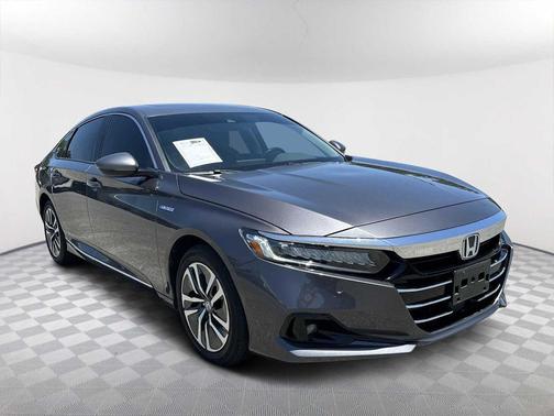 Modern Steel Metallic 2021 Honda Accord Hybrid EX-L