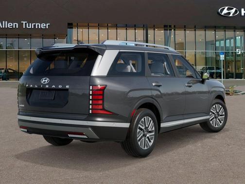 Ecotronic Gray Pearl 2026 Hyundai Palisade Hybrid Blue SEL Premium 8P