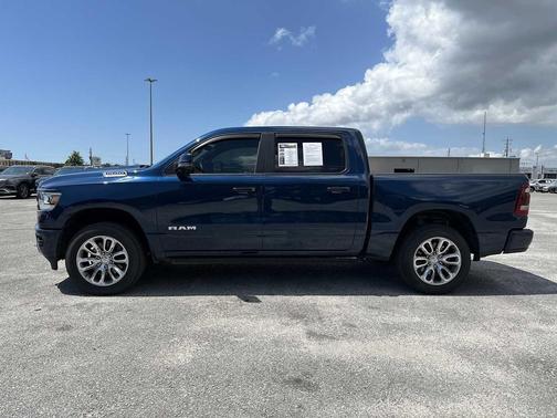 Patriot Blue Pearlcoat 2023 RAM 1500 Laramie