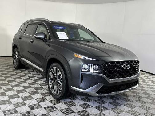 Portofino Gray 2023 Hyundai SANTA FE Calligraphy