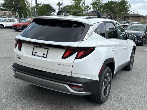 Creamy White Pearl 2026 Hyundai TUCSON Hybrid SEL