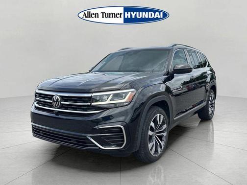 Deep Black Pearl 2022 Volkswagen Atlas 3.6L SEL Premium