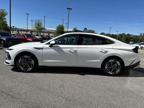 Serenity White 2026 Hyundai SONATA SEL