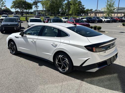 Serenity White 2026 Hyundai SONATA SEL