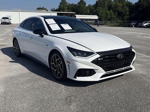 Quartz White 2022 Hyundai SONATA N Line
