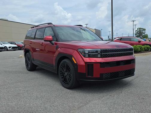 Ultimate Red 2026 Hyundai SANTA FE HEV Calligraphy