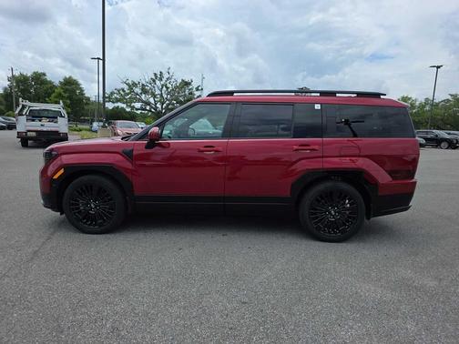 Ultimate Red 2026 Hyundai SANTA FE HEV Calligraphy