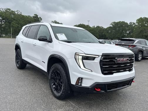 Summit White 2025 GMC Acadia AWD AT4