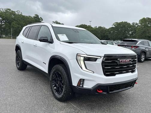 Summit White 2025 GMC Acadia AWD AT4