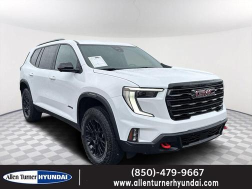 Summit White 2025 GMC Acadia AWD AT4