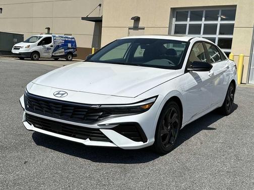 Serenity White 2026 Hyundai ELANTRA Sport