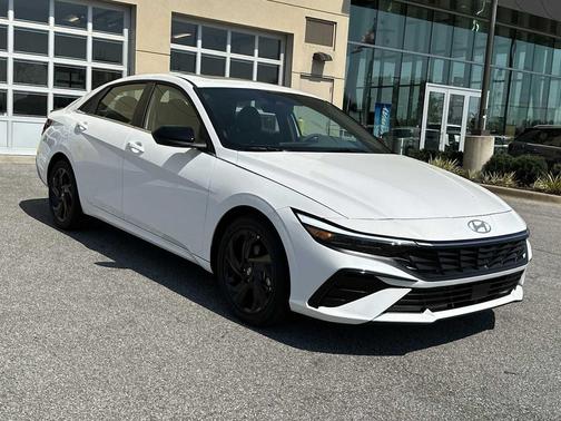 Serenity White 2026 Hyundai ELANTRA Sport