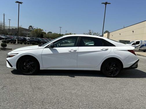 Serenity White 2026 Hyundai ELANTRA Sport