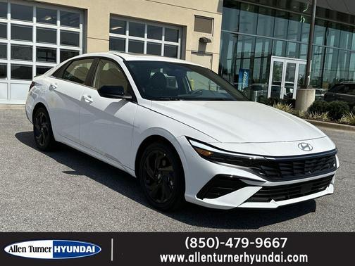Serenity White 2026 Hyundai ELANTRA Sport