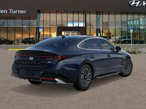 Carbon Blue 2026 Hyundai SONATA Hybrid Limited