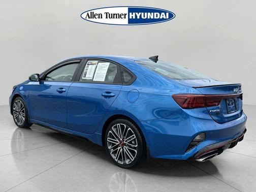 Sporty Blue 2024 Kia Forte GT