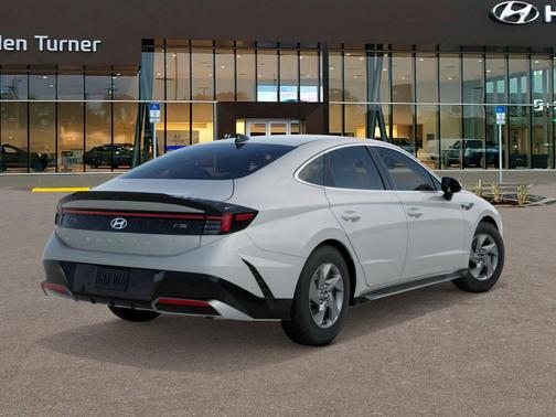 Serenity White 2026 Hyundai SONATA SE