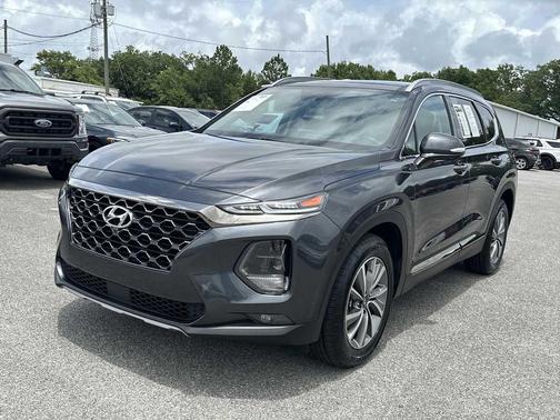 Portofino Gray 2020 Hyundai SANTA FE Limited 2.4
