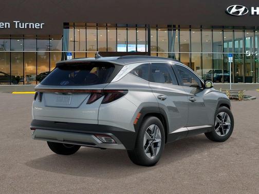 Shimmering Silver 2026 Hyundai TUCSON Hybrid SEL Convenience