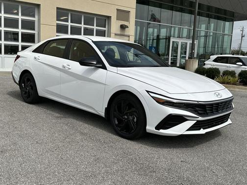 Serenity White 2026 Hyundai ELANTRA Sport