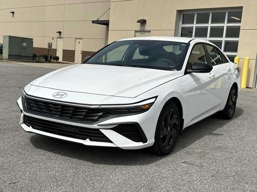 Serenity White 2026 Hyundai ELANTRA Sport