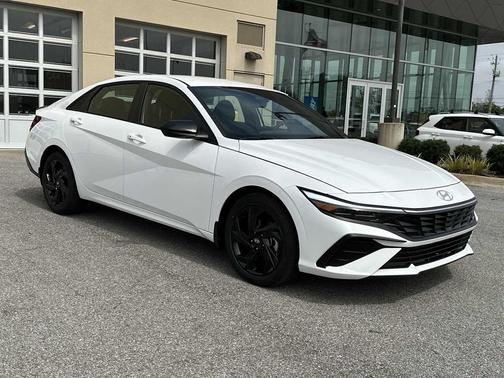 Serenity White 2026 Hyundai ELANTRA Sport