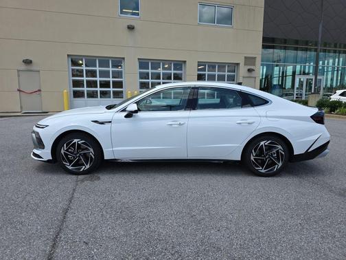 Serenity White 2026 Hyundai SONATA SEL