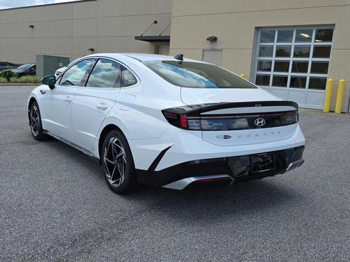 Serenity White 2026 Hyundai SONATA SEL