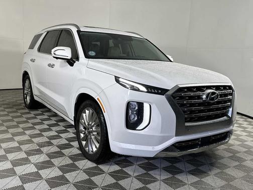 Hyper White 2020 Hyundai PALISADE Limited