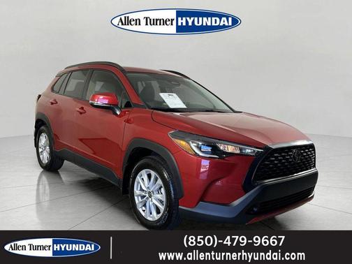 Barcelona Red Metallic 2024 Toyota Corolla Cross LE
