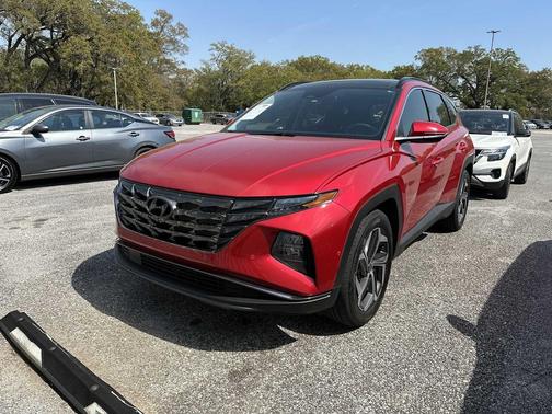 Calypso Red 2023 Hyundai TUCSON Limited