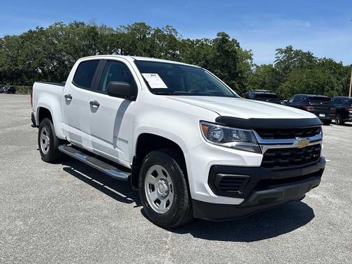 Summit White 2022 Chevrolet Colorado WT