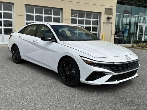 Serenity White 2026 Hyundai ELANTRA Sport