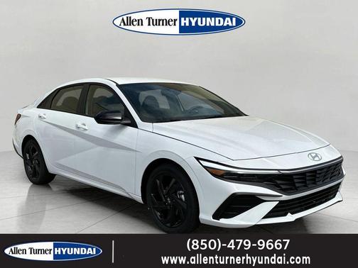 Serenity White 2026 Hyundai ELANTRA Sport
