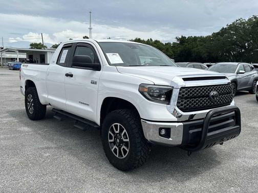 Super White 2021 Toyota Tundra SR5